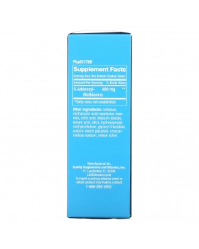 Life Extension, SAMe (дисульфат тозилат), 400 мг, 30 таблеток, покрытых кишечнорастворимой оболочкой